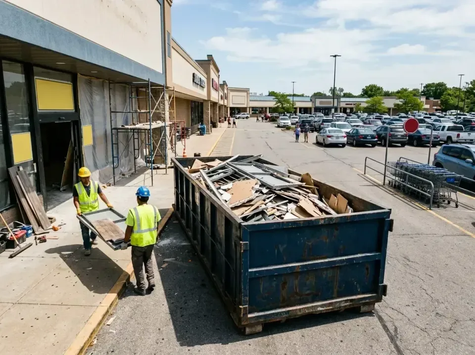 retail-store-renovation-debris-003 — frequently asked questions, Roll-off Dumpster Rentals in Farmville, VA